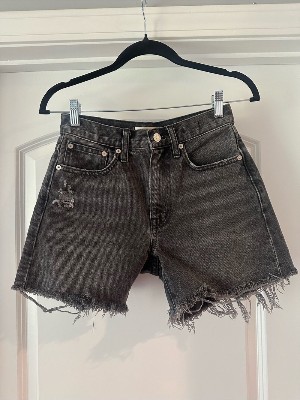 Madewell Relaxed Mid Length Denim Short